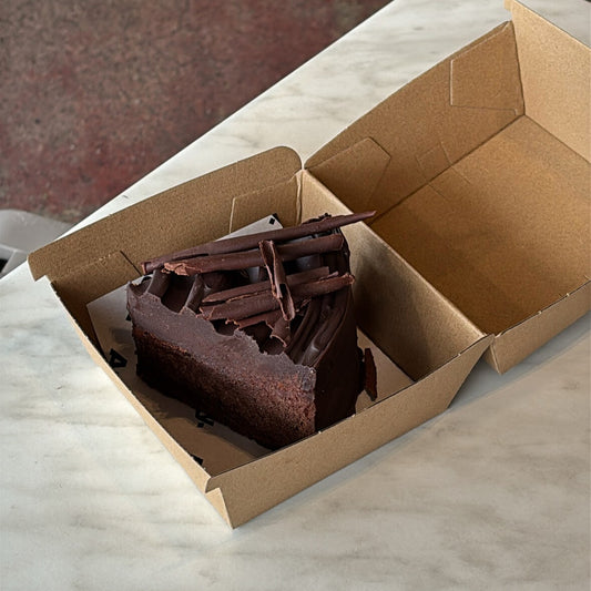 Flourless Chocolate Mud Cake Slices