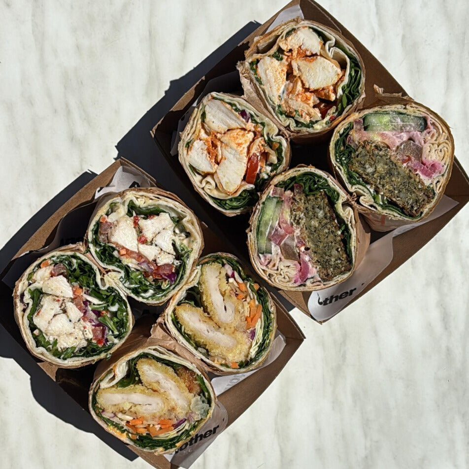 Chicken Schnitzel Wrap