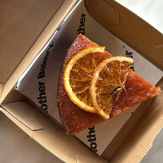 Orange & Almond Cake Slices